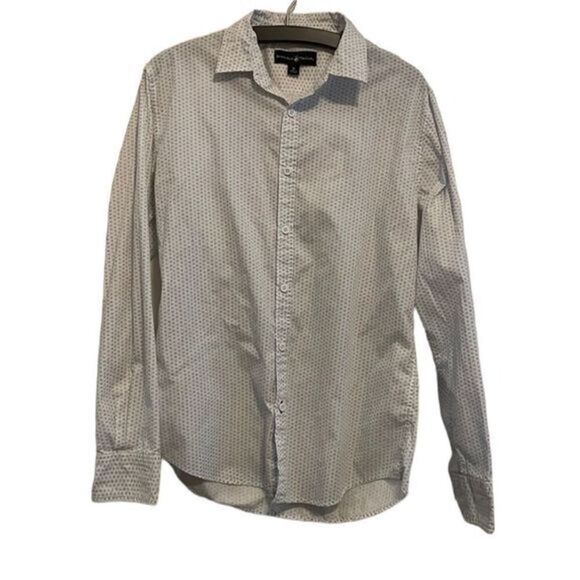 BEVERLY HILLS POLO CLUB dress shirt button up down small - Picture 1 of 5